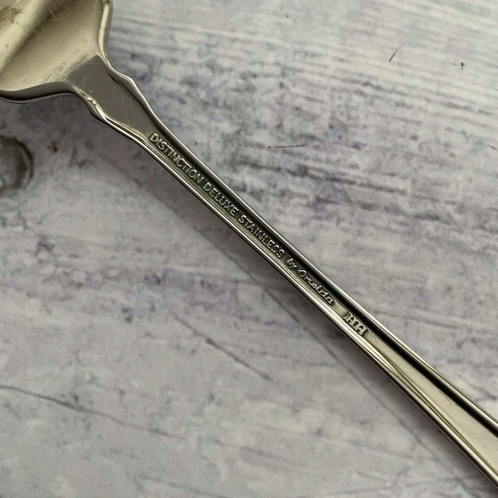 Oneida Distinction Deluxe HH VALERIE Stainless Flatware Cocktail Forks Set Of 10